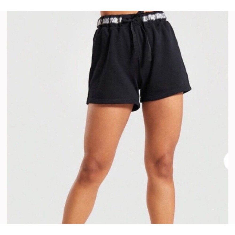 Gymshark Women’s Training Sweat Shorts Black Size Small